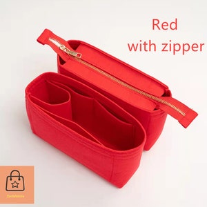 Cluny Insert / Cluny MM Organizer / Customizable Handmade Liner Protector  Premium Felt BB Cluny Mini Organizer Snug Sturdy Zipper Gifts Her 