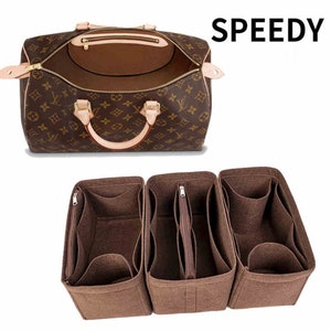 Purse Inserts ​for Lv Speedy 30 Organizer Insert , for monogram bag,  HandBag protective insert ​Tote Bag and hand bag protector, organizer  insert