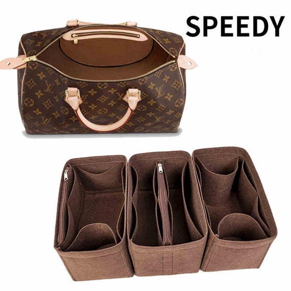 Bag and Purse Organizer with Regular Style for Louis Vuitton Speedy 25, 30,  35 and 40