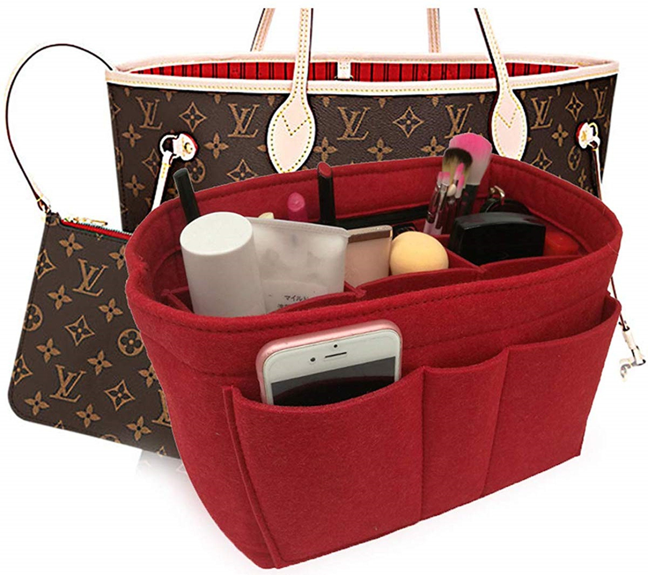 Louis Vuitton Neverfull Organizer Insert, Bag Organizer with