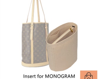 Insert For Monogram Canvas Bucket PM ,Monogram Canvas Bucket GM  insert,Monogram Canvas Bucket PM organizer