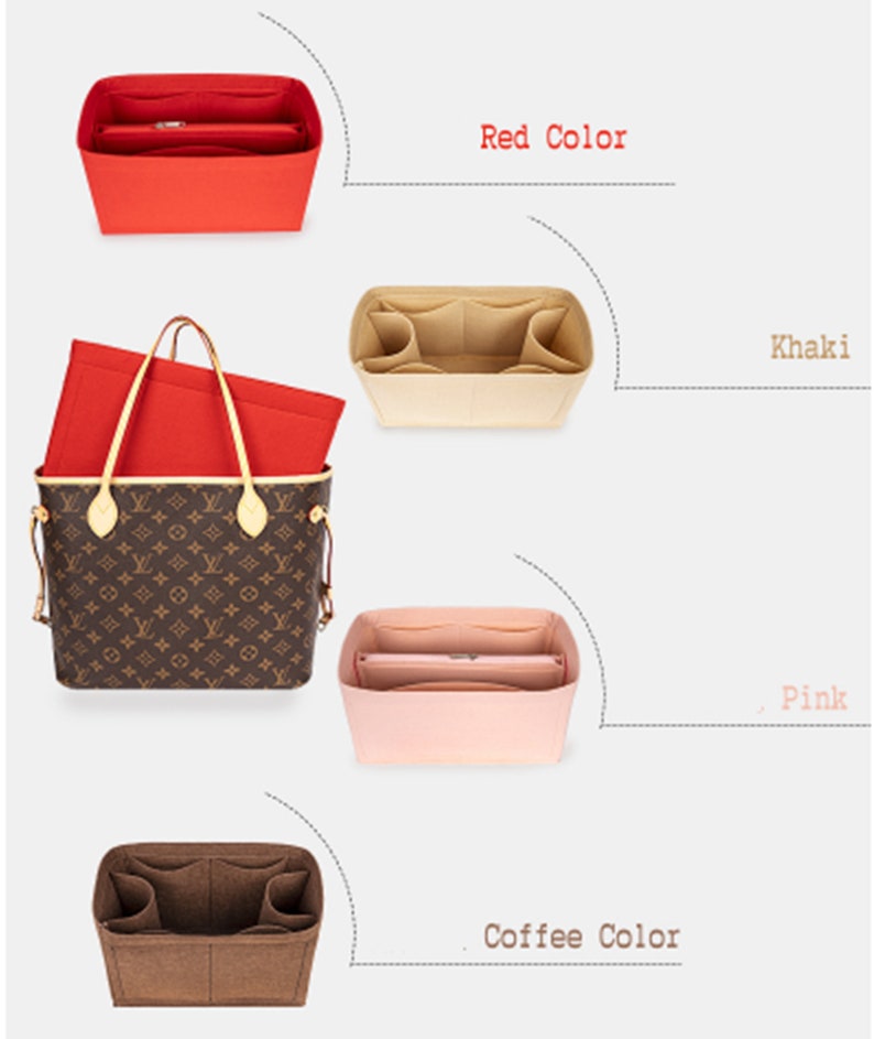 LV neverfull insert bag for LV neverfull Etsy