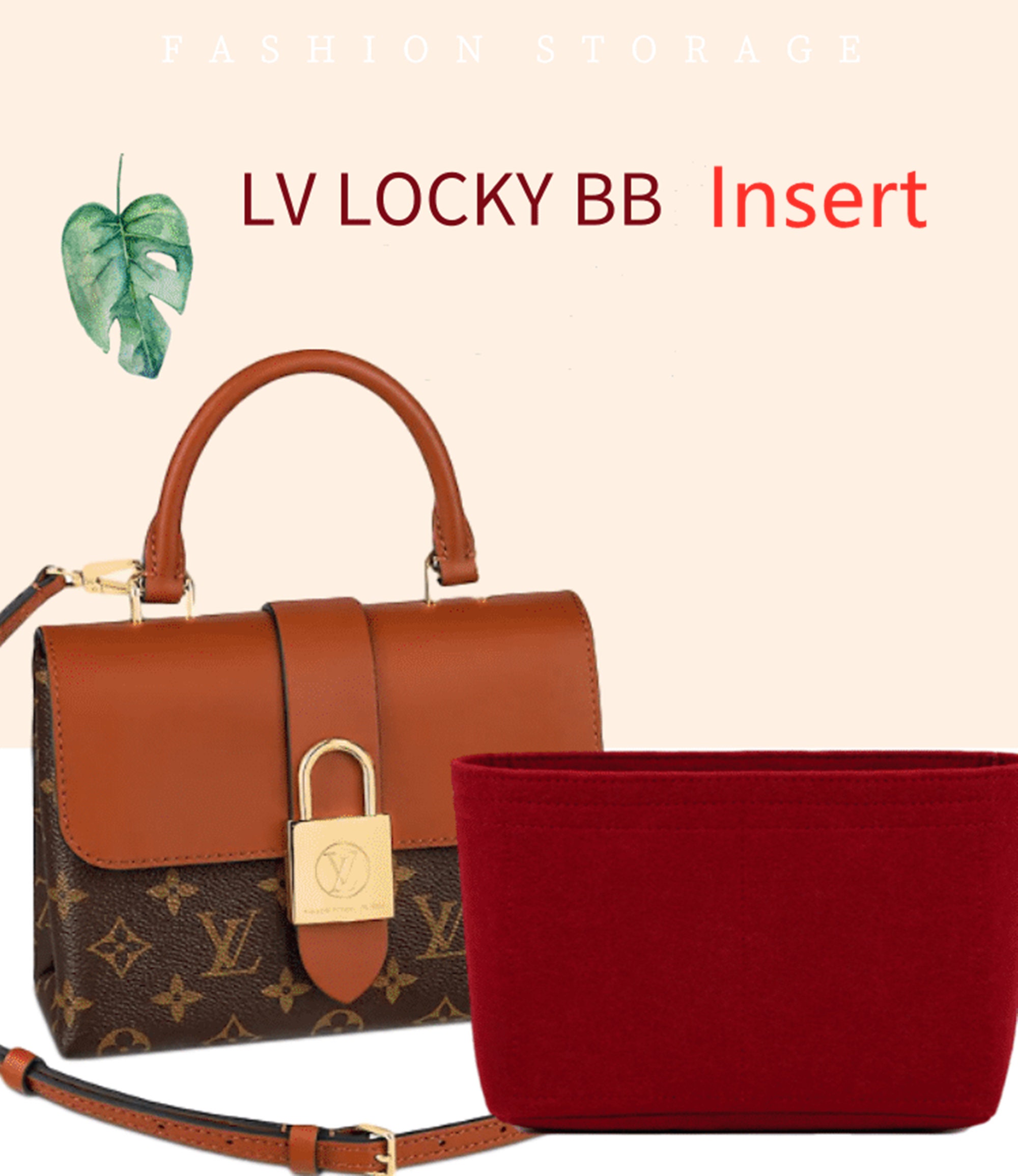 What's In My Louis Vuitton Locky Bb