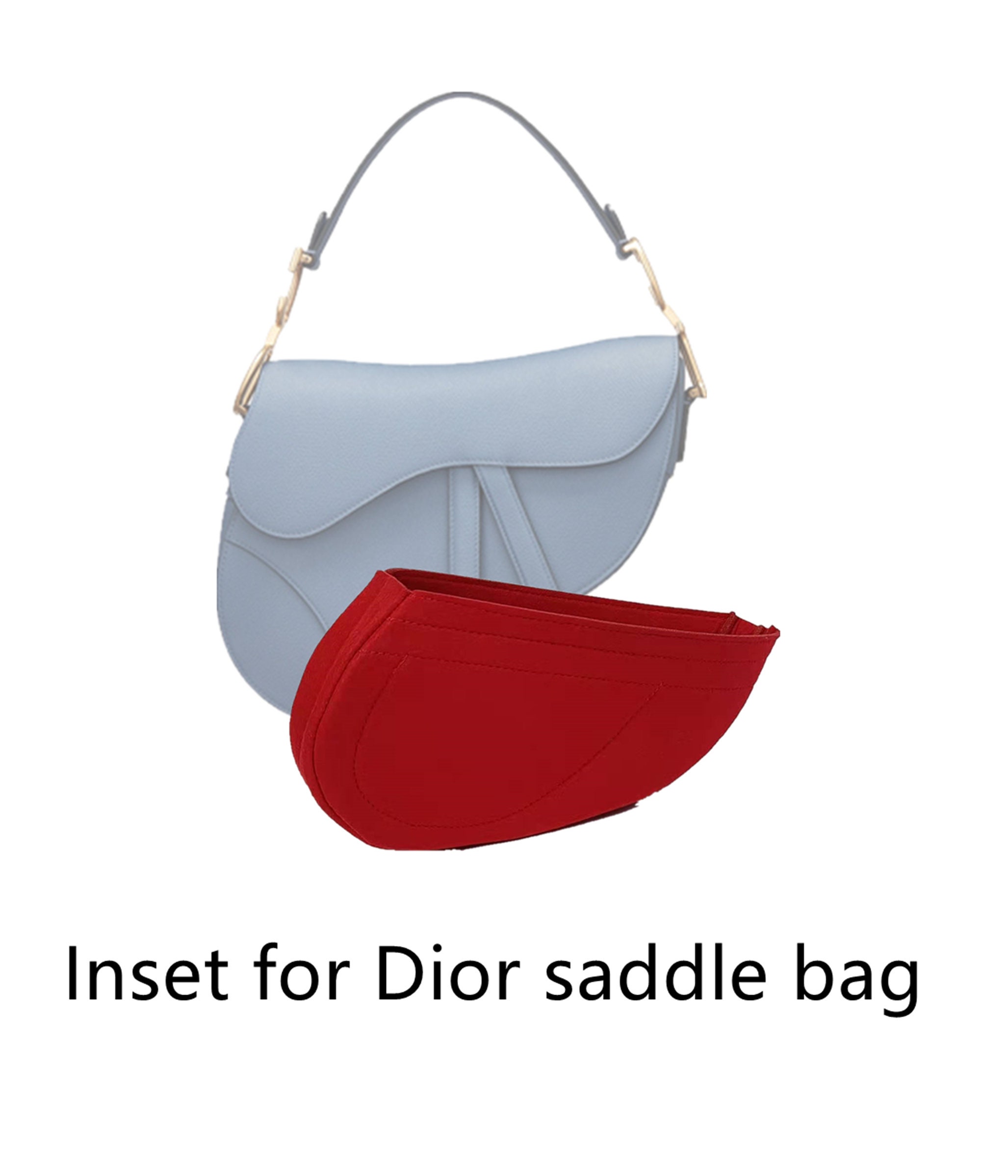 Dior saddle bag insertDior saddle bag organizerinsert Etsy