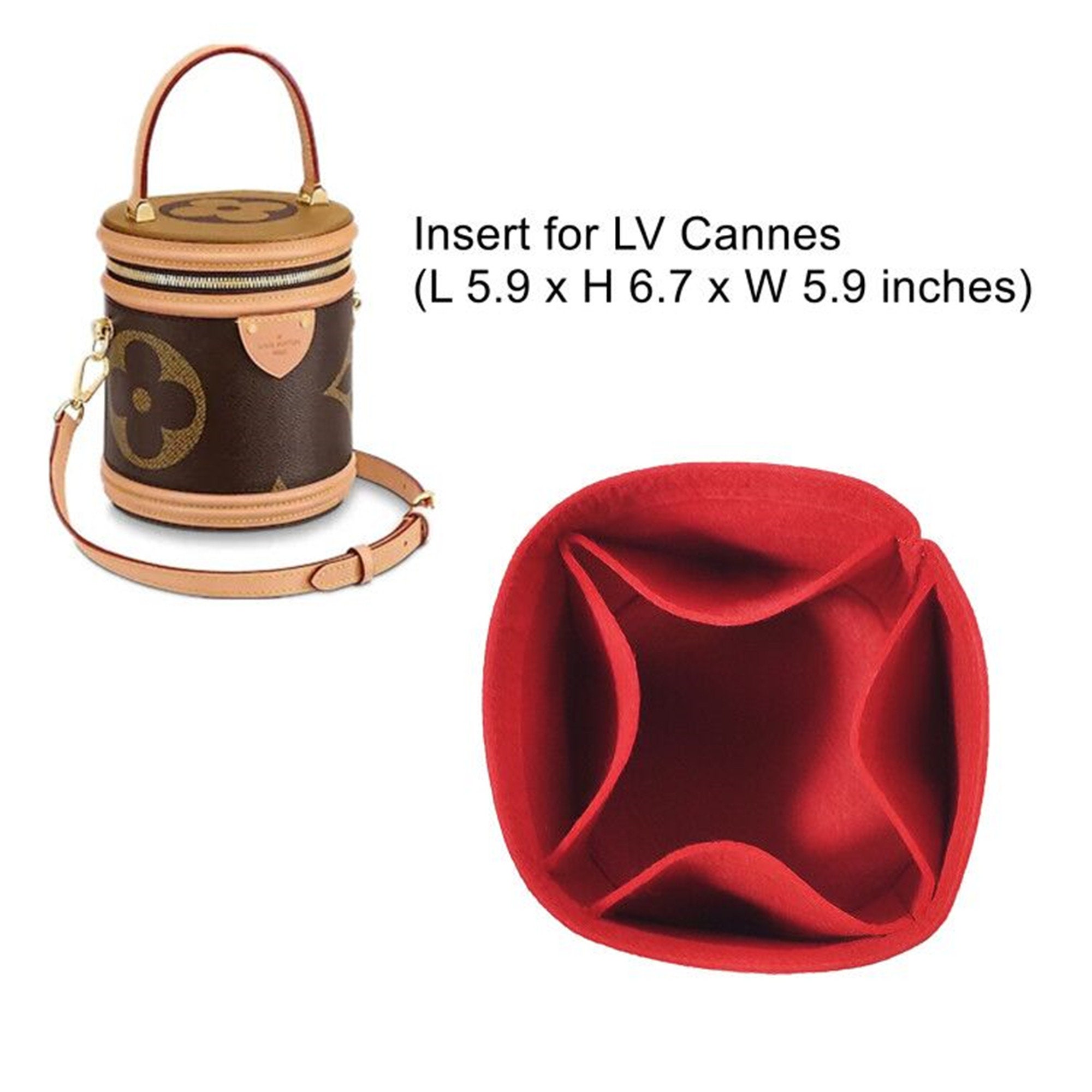 Customizable Organizer for Cannes Bag cannes Bag Insert vitage
