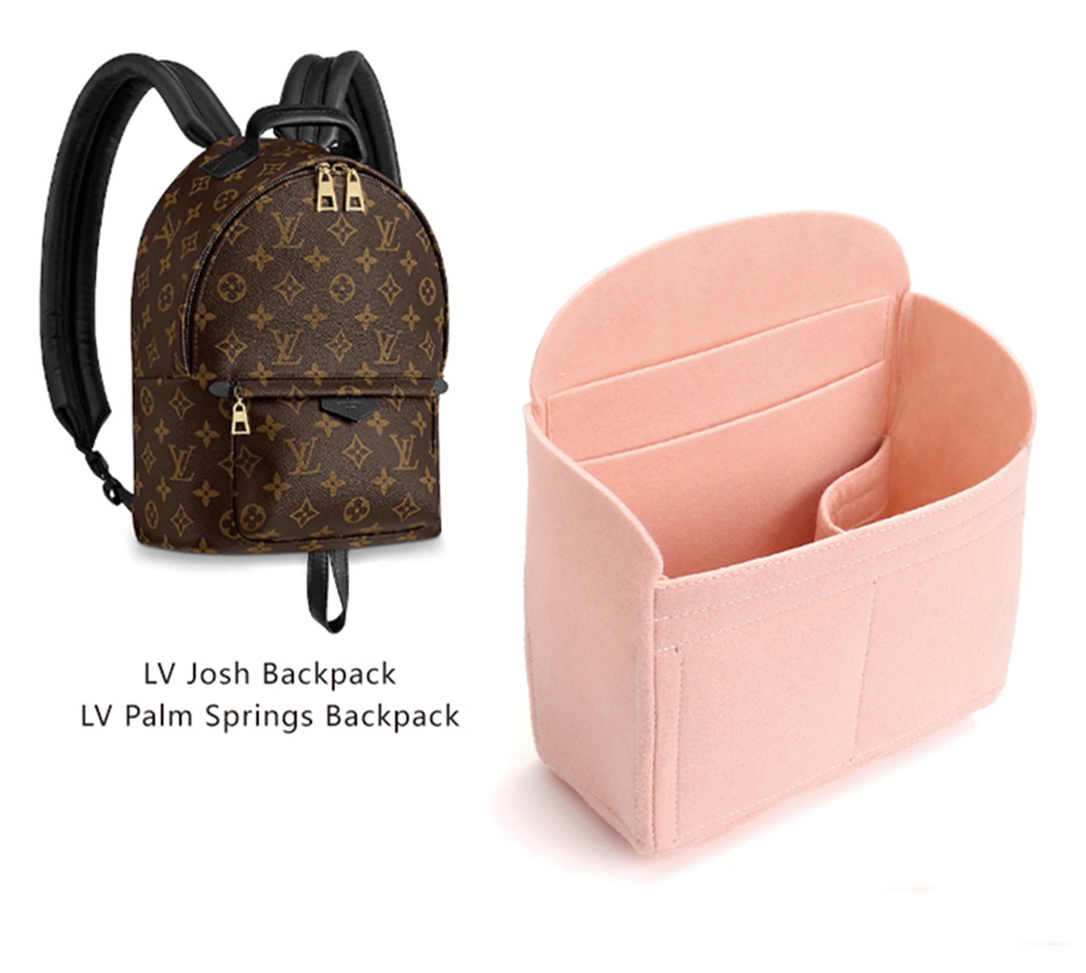 Backpack Style Organizer Compatible for the Designer Bag Palm Springs PM  and MM