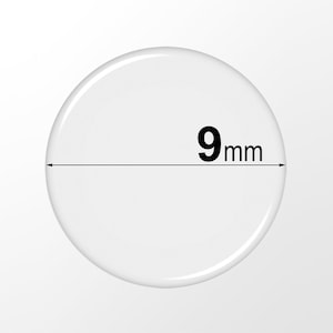 9mm Clear Epoxy Stickers, Transparent Round Self Adhesive Domes, Circle Resin Dots
