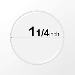 1  1/4&quot; inch - (31.8mm) Epoxy Stickers, 1.25&quot; , 5/4&quot; Clear Round Self Adhesive Circle Resin Domes, Dots, Seal, Buble, Glaze Drops