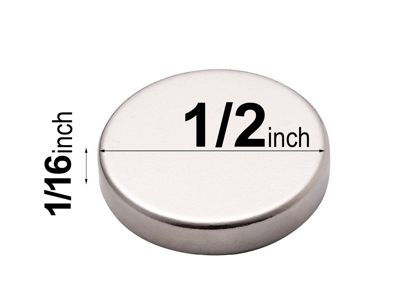 12mmx1mm Super Strong Neodymium Disc Magnets 12x1mm 1/2"x1/24" Fridge Magnet