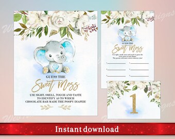 Messy Diaper Game Etsy