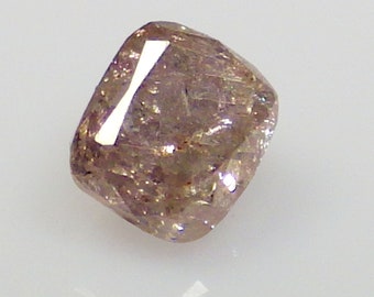 0.11 Ct Radiant (2 x 2 MM) 100% Natural Argyle Fancy Purplish Pink Diamond "Mid Year Mega  Offer" "Watch Video link in Description"#40172