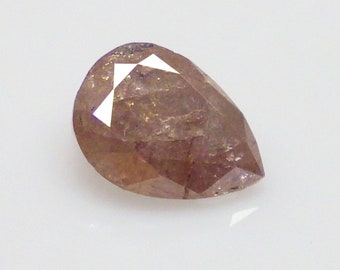 0.21 Ct Amusing Pear (4 x 3 MM)100%Natural Argyle Fancy Purplish Pink Diamond "Mid Year Mega Offer" "Watch Video link in Description"#39691