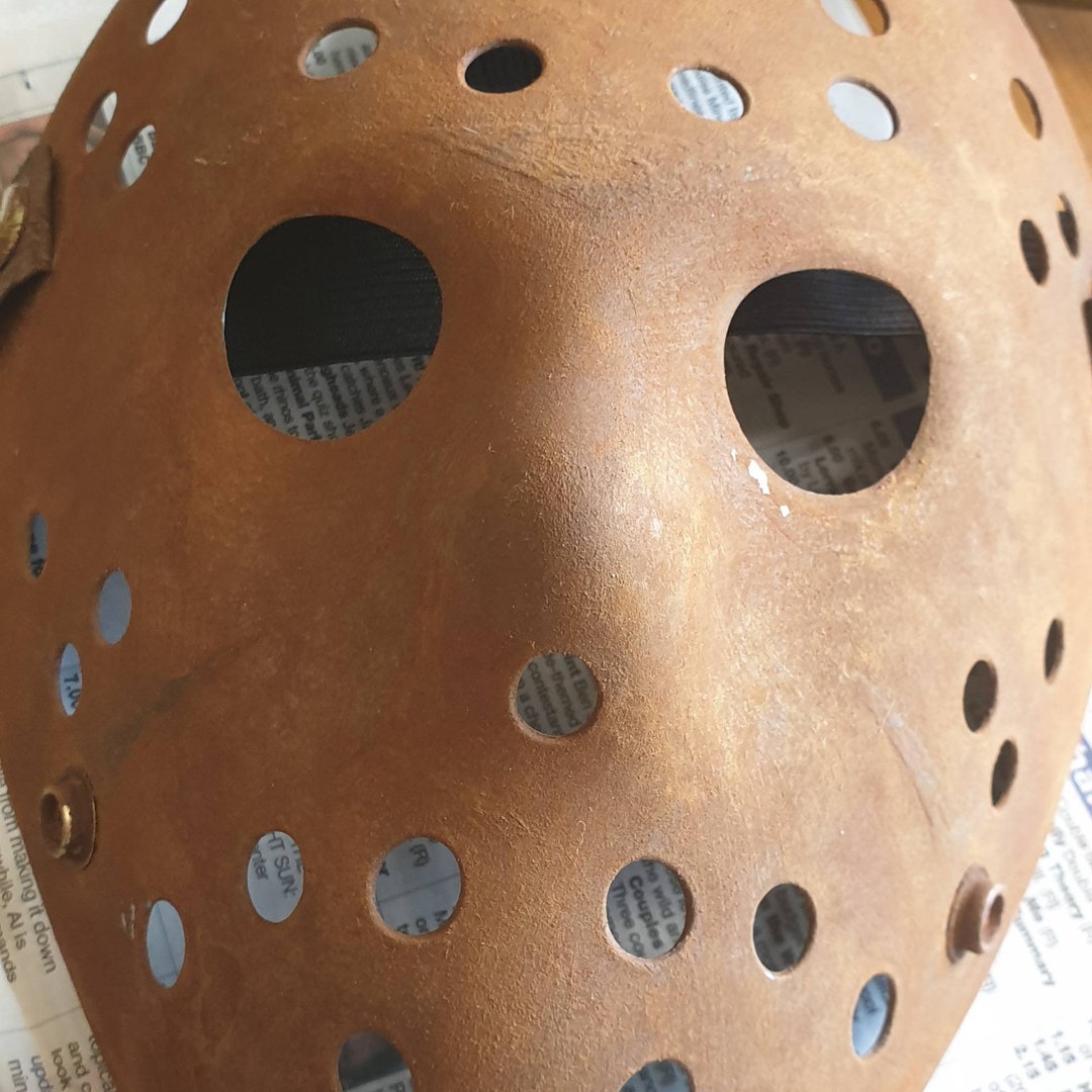 Friday 13th Jason Voorhees Real Rust Effect Mask - Etsy