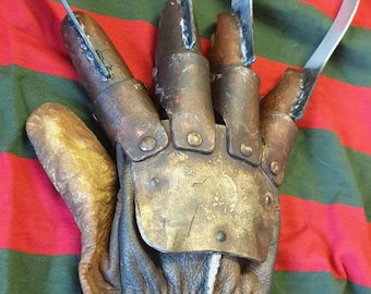 Freddy krueger custom made glove. Nightmare on elm street.