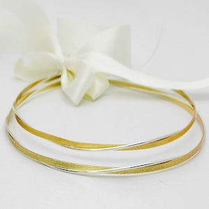 Handmade Gold & Silver Plated Wedding Stefana: Greek Orthodox Bridal Crowns