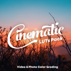 12 Kinetische LUTs Pack - für Videoschnitt und Fotobearbeitung, Farbkorrektur, kinoreife Videos, Color Grading, Luts