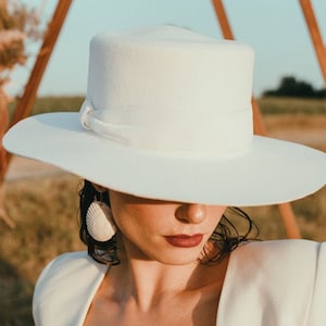 Rabbit felt hat