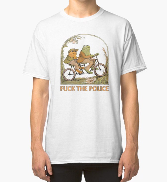 frog and toad police shirt
