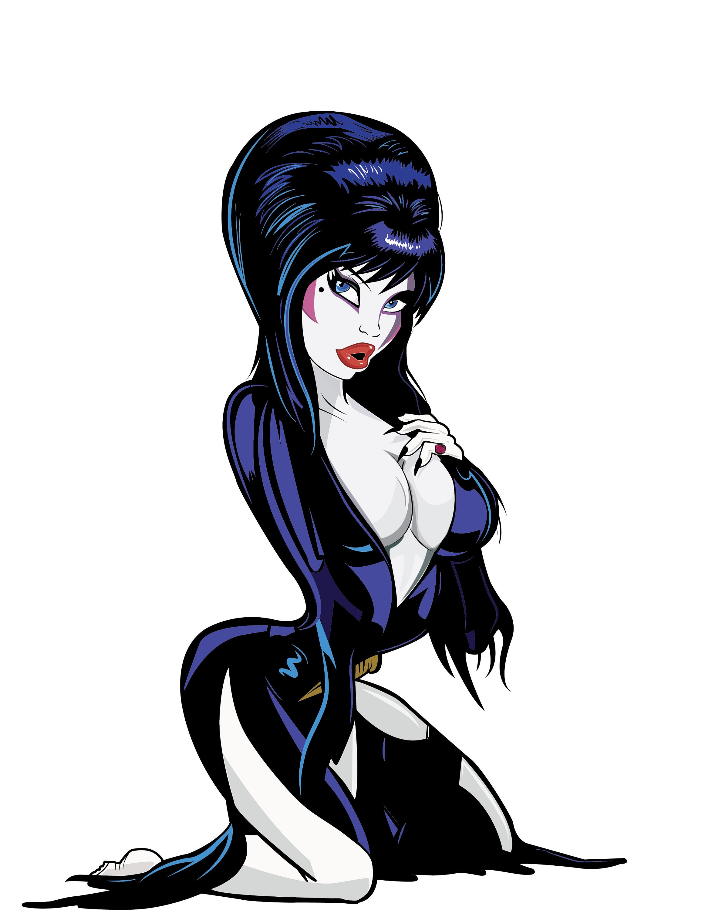 ITEM L1 Fake MONEY Sexy-Novelty 5-Elvira Mistress of the dark Dollar Bills 