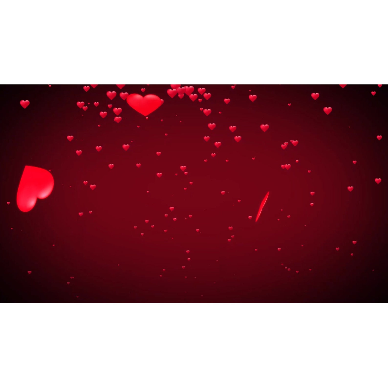 Heart and Love Animated Background, Mp4 Love Animation, Motion Graphic