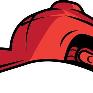 Recurso gráfico de gorra de béisbol, elemento, sombrero, SVG, EPS, IA
