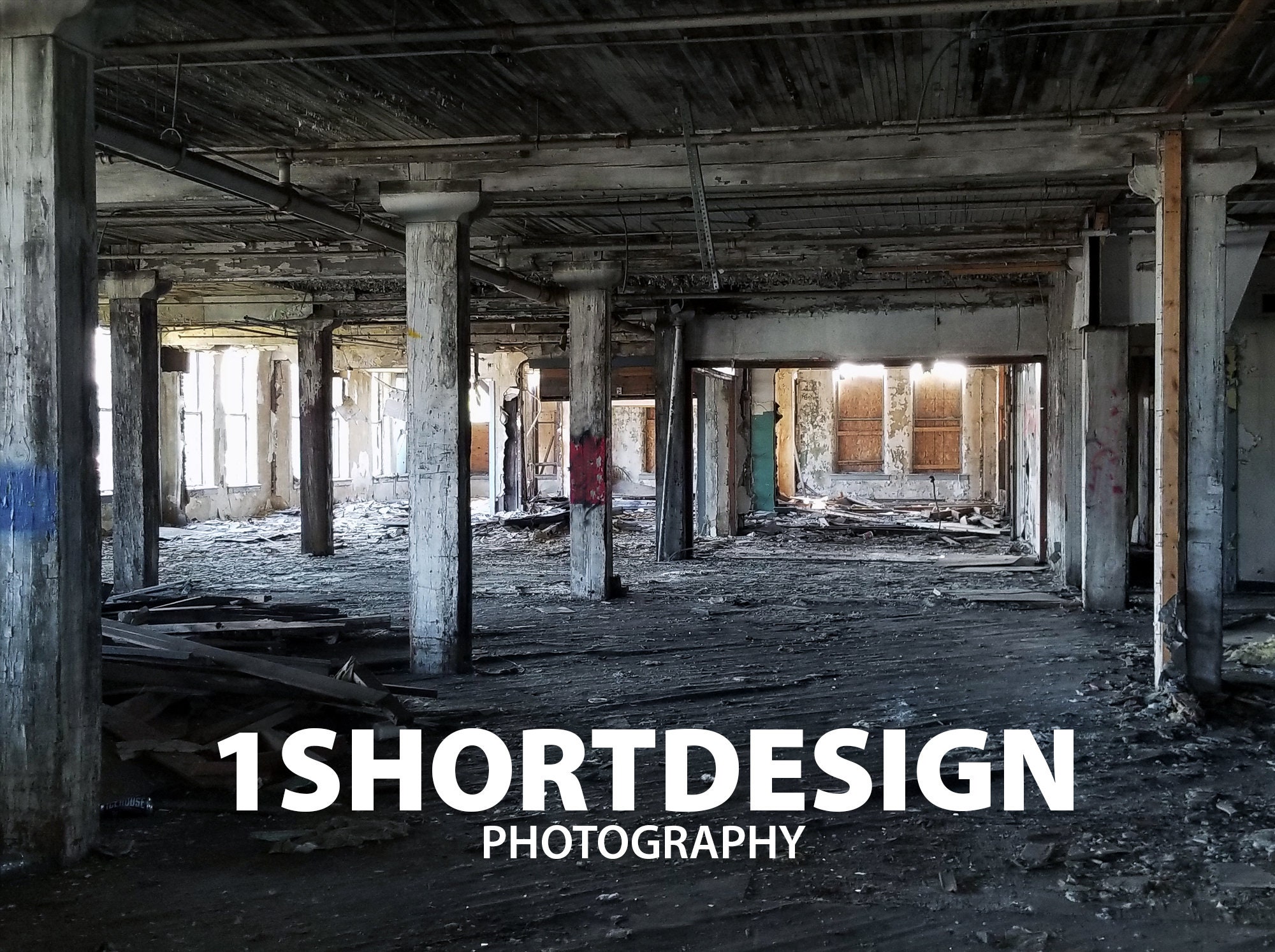 Verlaten Gebouw - Digitale Achtergrond, Verlaten foto van de bouwvoorraad,  Digitale foto verlaten gebouwen, voorraadbeeld, image size:2000x1493