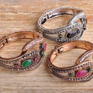 Verstellbares handgemachtes Premium-Qualitäts-Armband - Türkischer Schmuck - Designer Schmuck - Vintage Schmuck - Oxidierter Schmuck