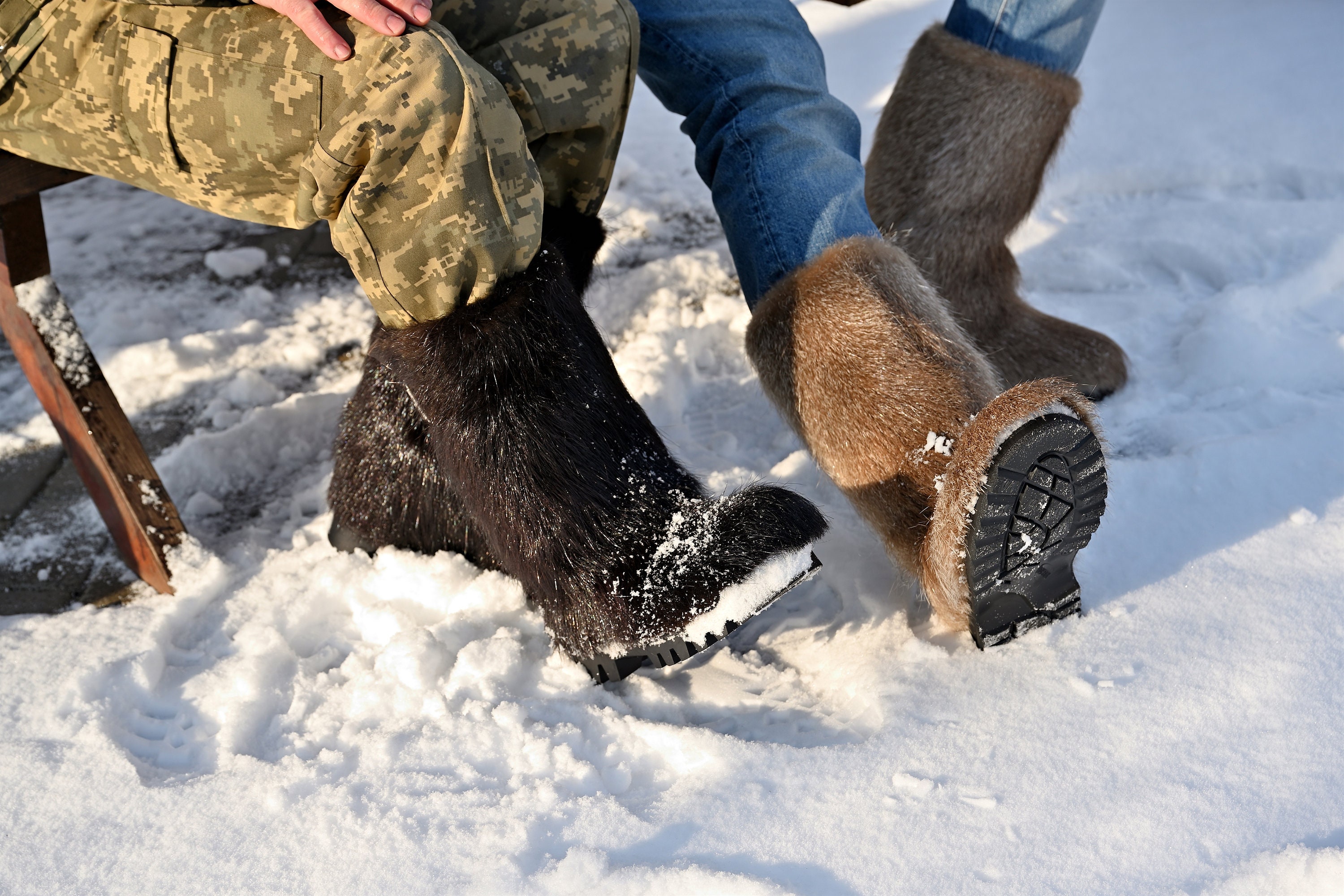 Mens mukluk top winter boots