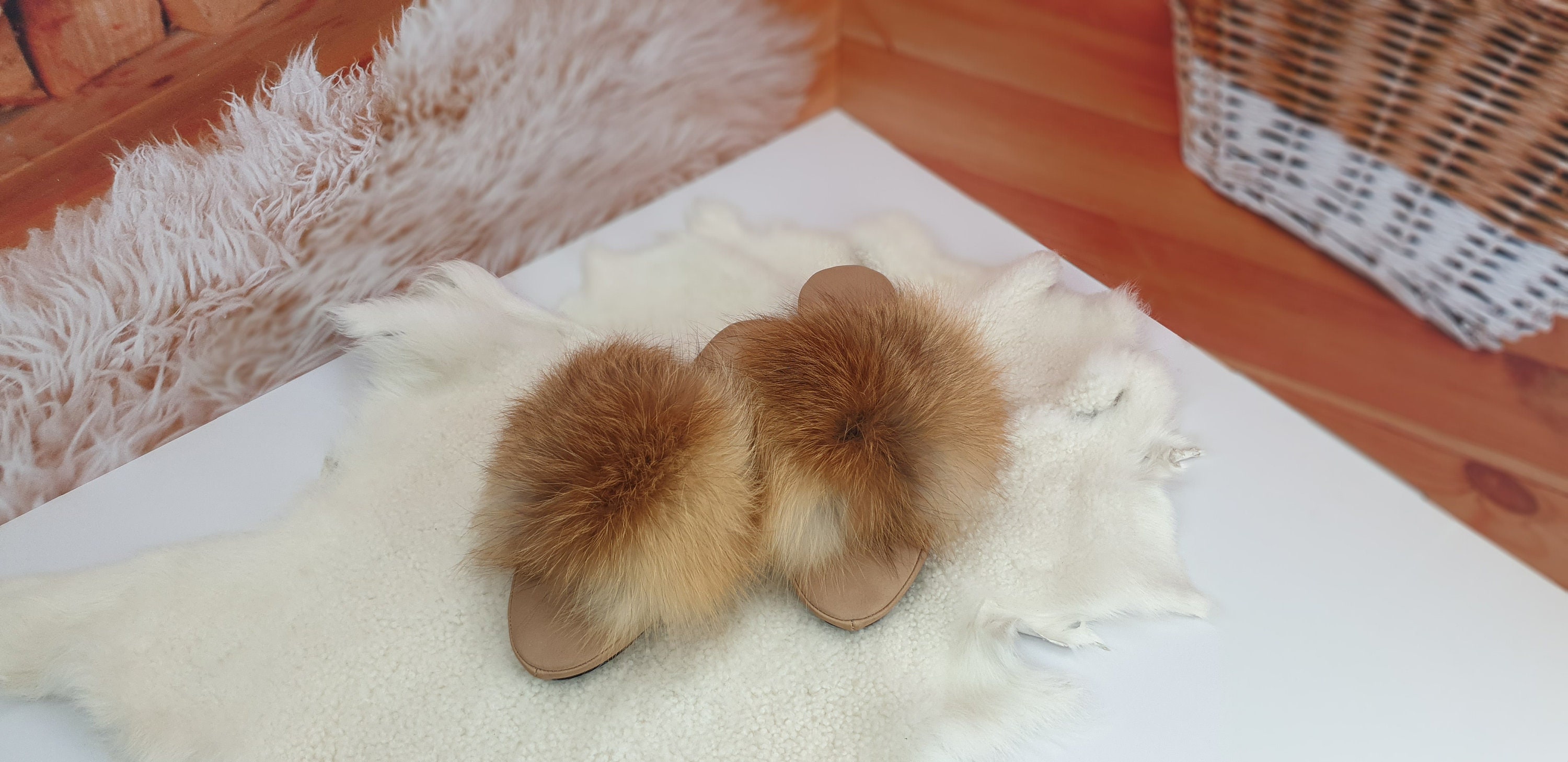 lee fox leather slippers