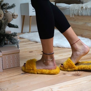 sheepskin house shoes