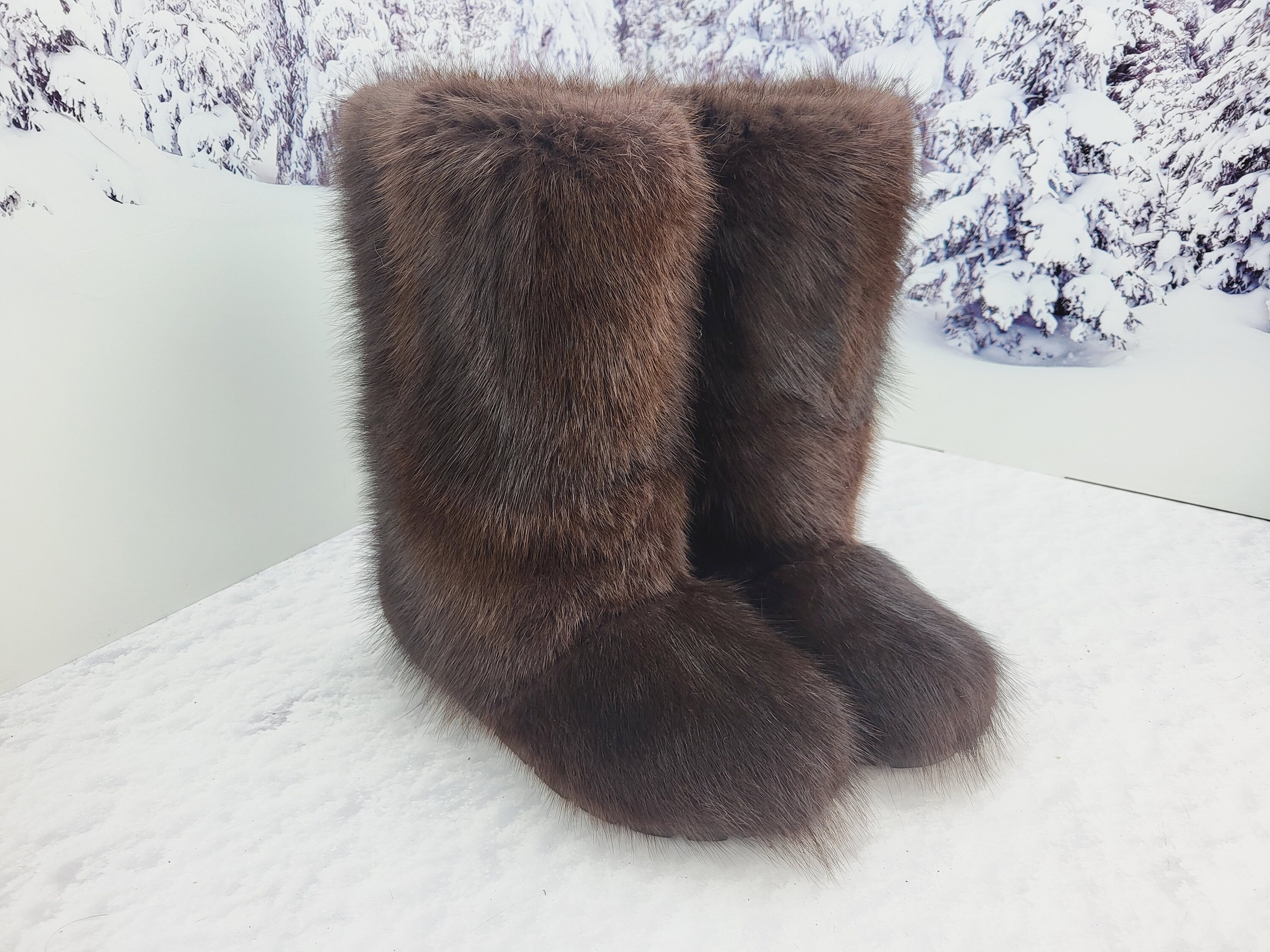 YELLO / YGRITTE FAUX FUR BOOTS ブラウン M il_fullxfull.5732591597_l3f9.jpg
