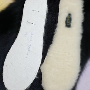 Genuine sheepskin fur insoles for kids, women, men image 2