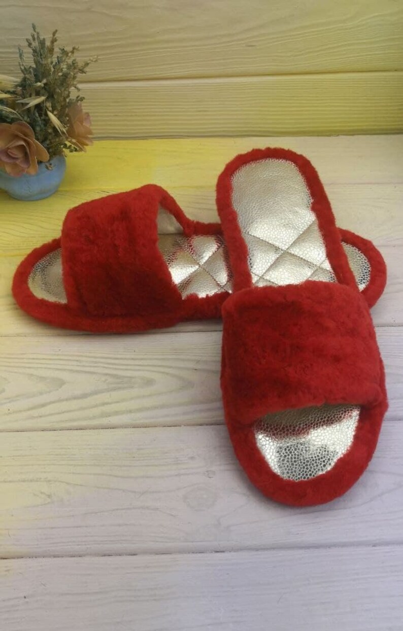 sheepskin house shoes