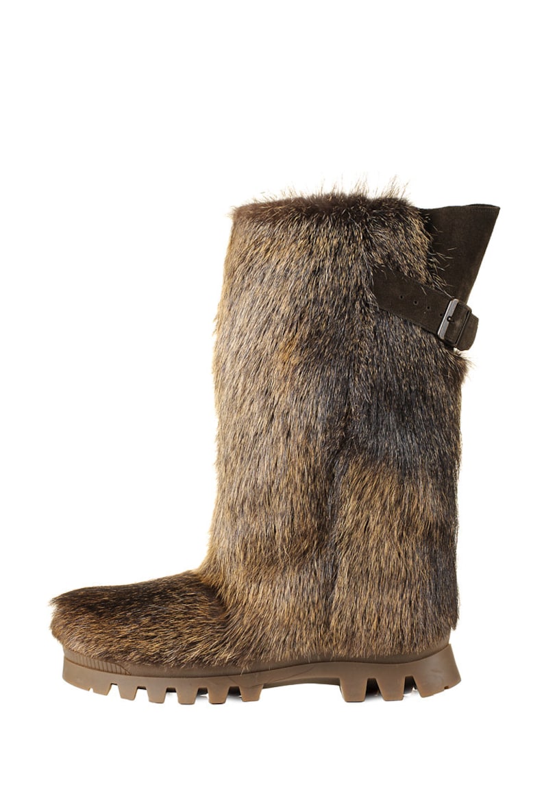 bottes esquimaux fourrées