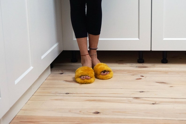 mens sheepskin house shoes