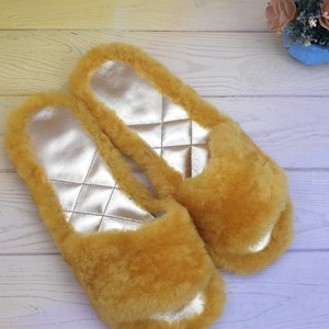 sheepskin house shoes