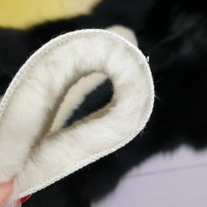 Genuine sheepskin fur insoles for kids, women, men image 6