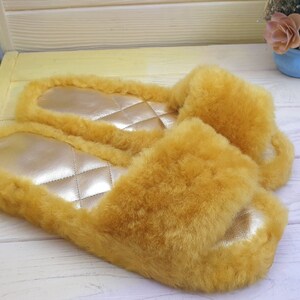 mens sheepskin house shoes