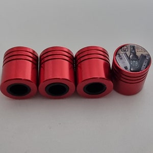 Ratemybeer Official Huge Deluxe Wheel Valve Dust Caps. Non Stick Worlds biggest 6 colours all Cars Bikes