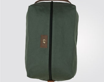 Personalized Premium Golf Shoe Bag (Olive Green) The Perfect Golf Gift
