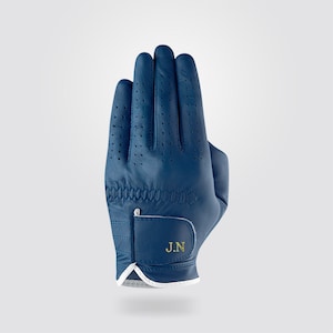 Royal Blue Premium Personalized Cabretta Leather Golf Glove (MEN) The Perfect Golf Gift