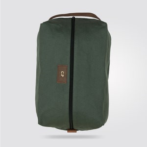 Personalized Premium Golf Shoe Bag (Olive Green) The Perfect Golf Gift