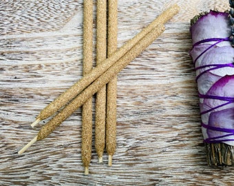 Palo Santo w/Patchouli Incense Sticks, 5 pack, 4 inch sticks, Ethically Sourced Holy Wood, Bursera Graveolens PSHWI