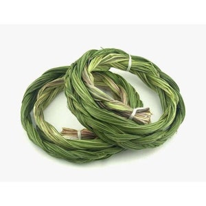 Large Premium Sweetgrass Braid, ONE Hierochloe Orodata, Vanilla Grass, Holy Grass, Sweet Grass
