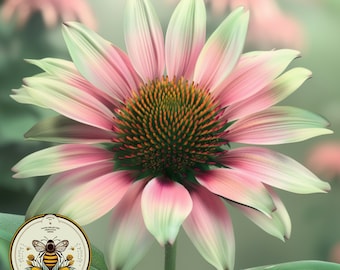 Green Twister Echinacea Seeds, Coneflower, Medicinal Plants, Flowers, Herbs, Purpurea EC0310