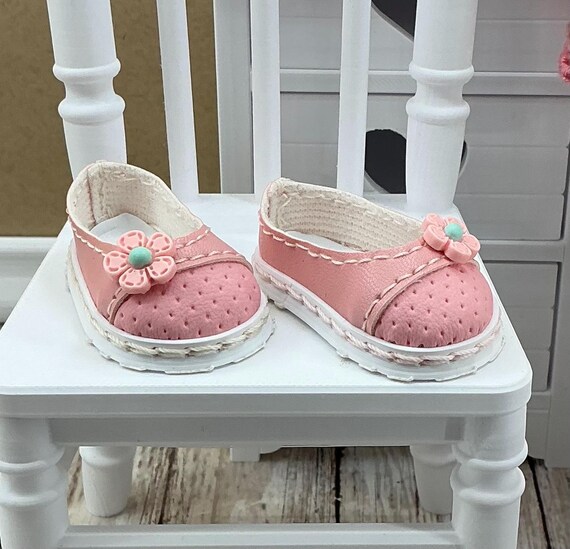 パオラ・レイナ 32cm用ハンドメイドドールシューズ - 合成皮革