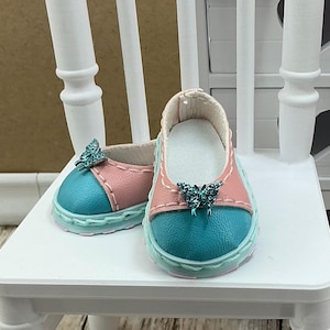 Handmade Doll Shoes for Paola Reina 32 cm – Faux Leather with 3D Printed Soles