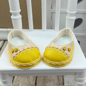Handmade Doll Shoes for Paola Reina 32 cm – Faux Leather with 3D Printed Soles