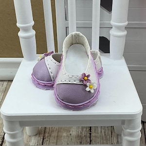 Handmade Doll Shoes for Paola Reina 32 cm – Faux Leather with 3D Printed Soles
