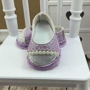 Handmade Doll Shoes for Paola Reina 32 cm – Faux Leather with 3D Printed Soles
